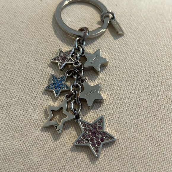 COACH Dangling Stars Keychain - Picture 4 of 4